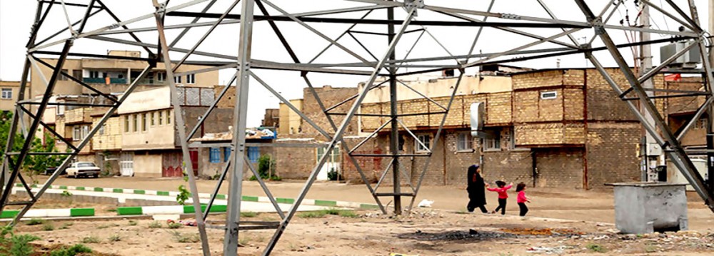 حاشیه نشینی و امواج دکل های برق فشار قوی و سرطان